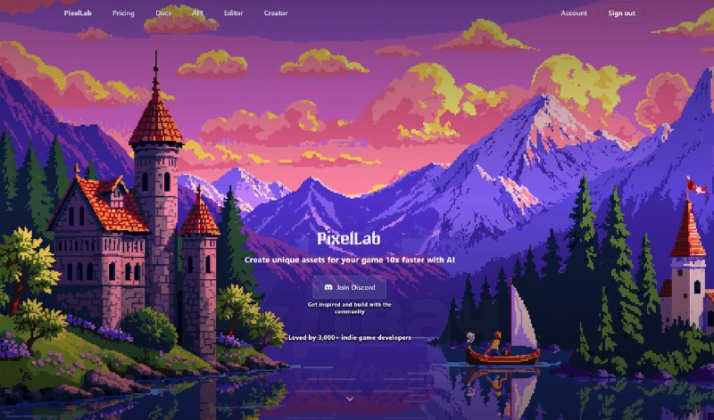 Обнаружен мощный генератор пиксель-арта — PixelLab подойдёт инди-разработчикам, художникам и всем, к