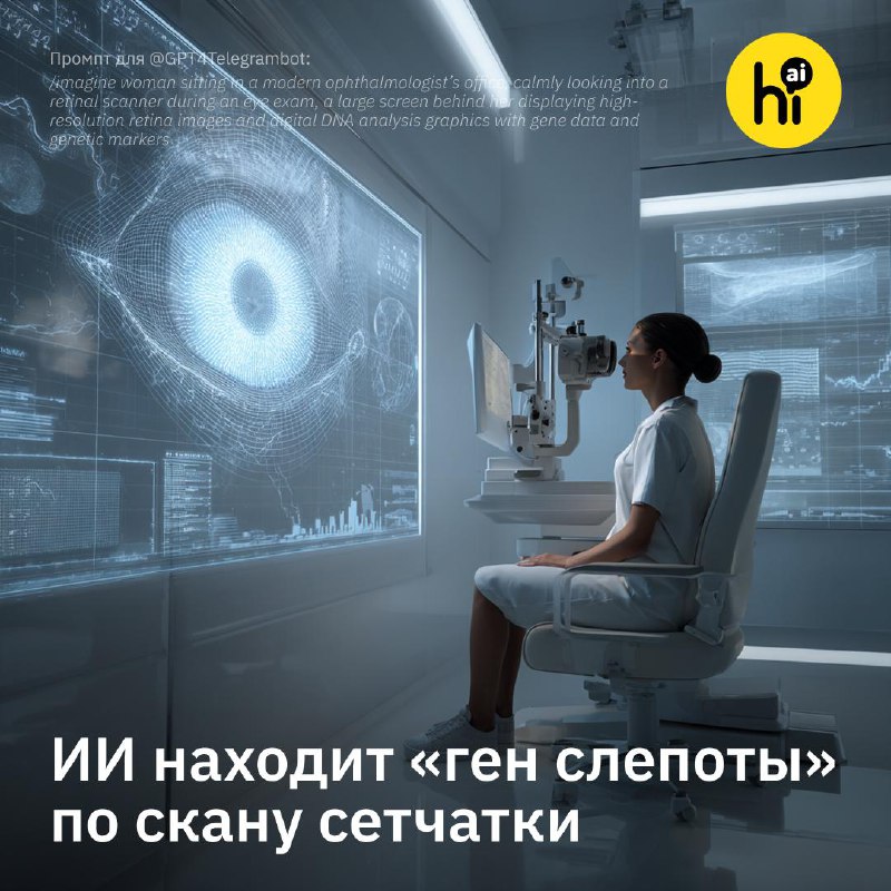 👁 ИИ определяет редкие причины слепоты почти в три раза точнее врачей
Наследственные заболевания се