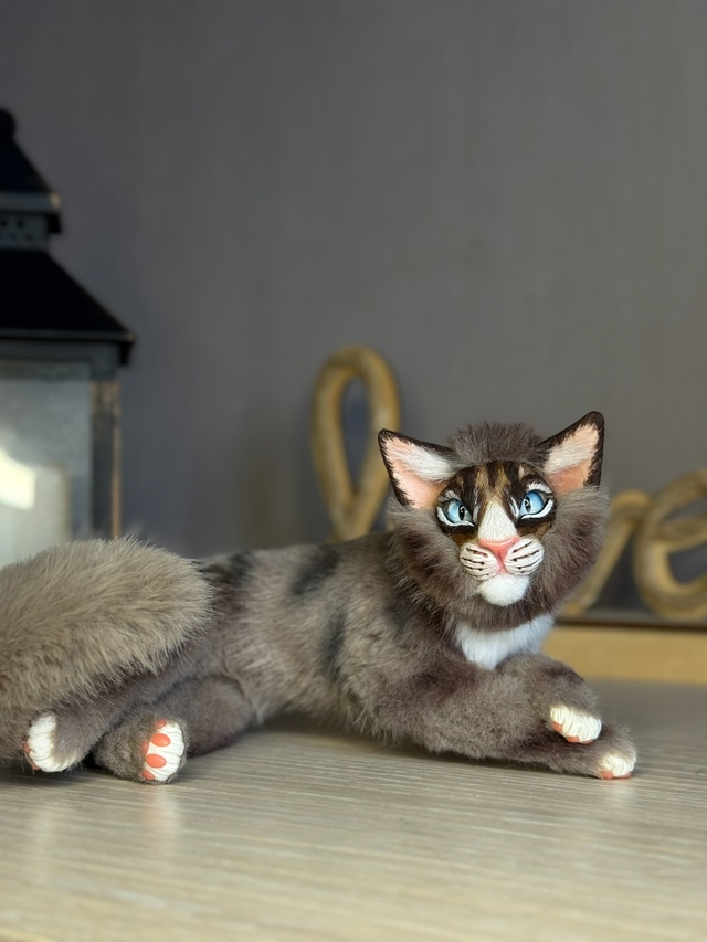Коршун🩵🤎
Кукла в смешанной технике из полимерной гл?...