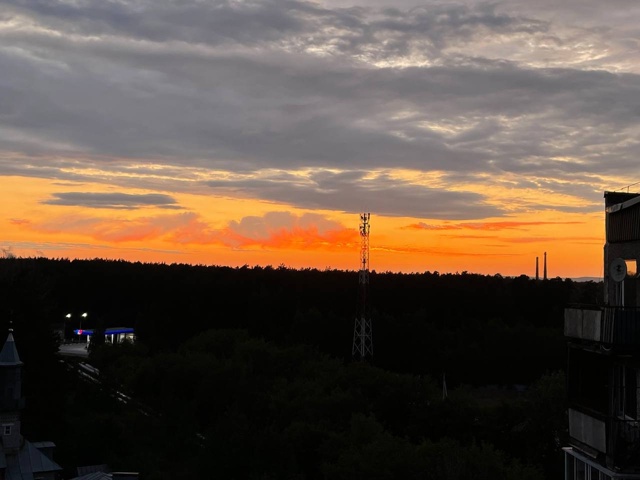 Огненный Закат над Закамском 🔥😍🔥