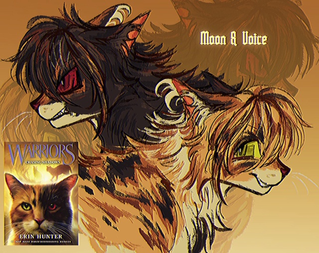 «Разделённые сёстры»
Лунолапка и Голосок
© scourgebff
#KV_ZZ...