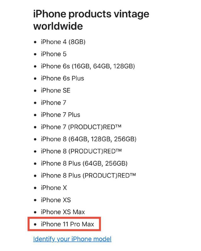 ❗️iPhone 11 Pro Max — ВИНТАЖ: Apple официально причислила смартфон к устаревшим моделям
Девайс не