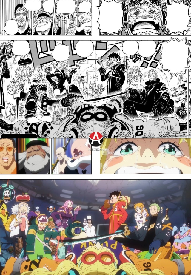 ☠ Сравниваем «Ван-Пис»: манга х 1123/1126 серии аниме.
#сра?...