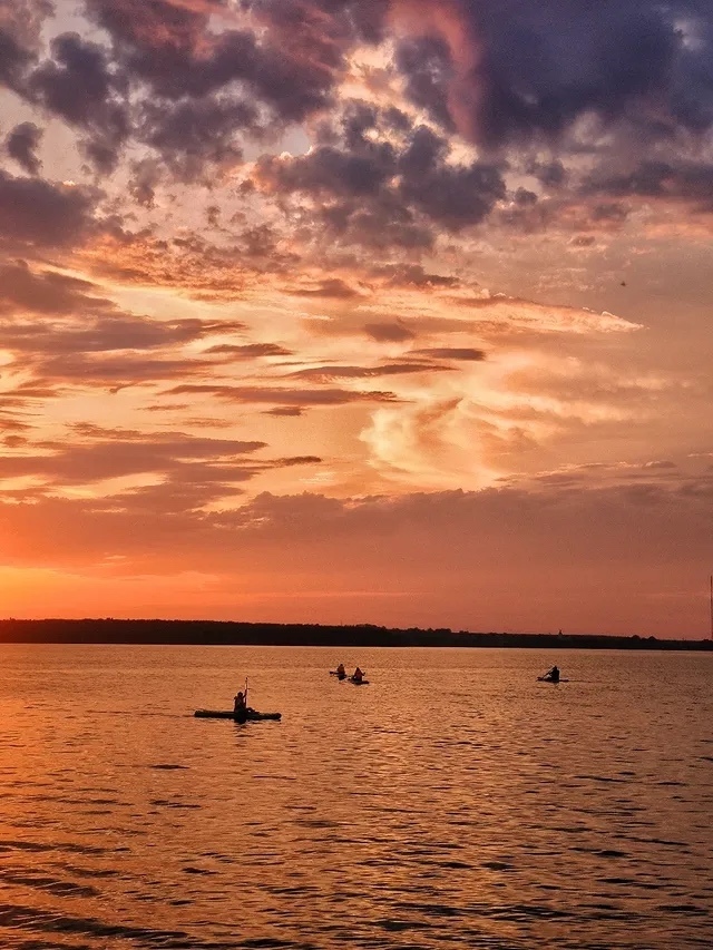 Нежные краски вечернего неба🌅