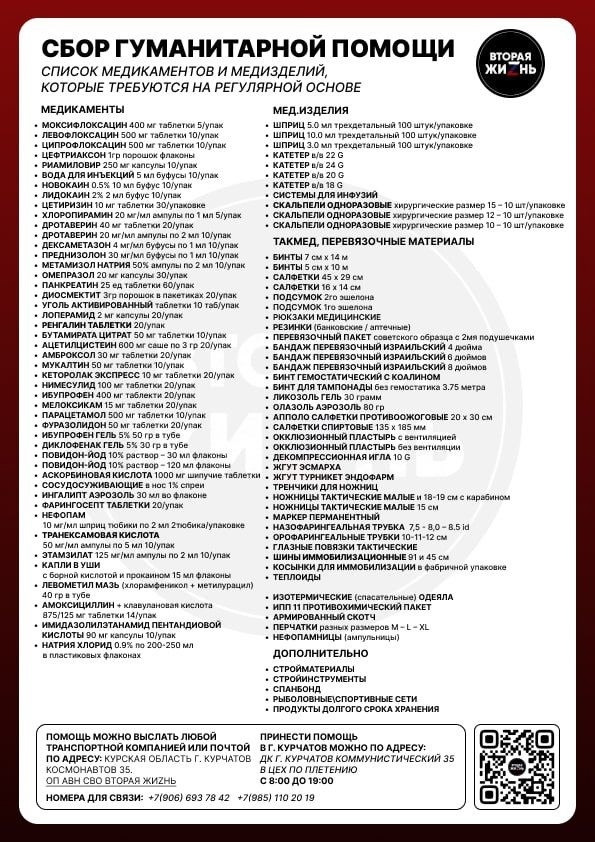 Друзья, необходима помощь нашим Воинам. Мы делаем все в...