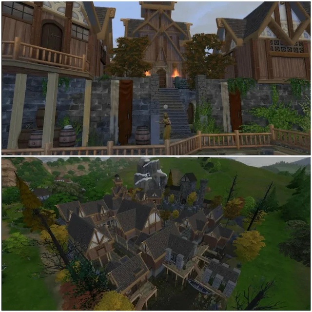 Фанатка Skyrim воссоздала Рифтен в The Sims 4.
На реализацию э...