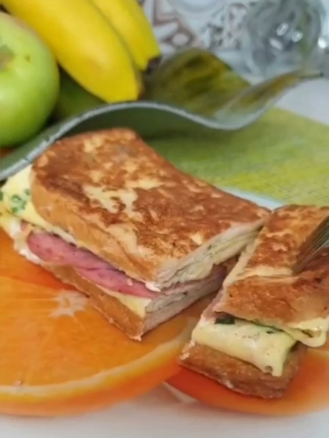 Простой и вкусный завтрак, съев который будешь сытым в?...