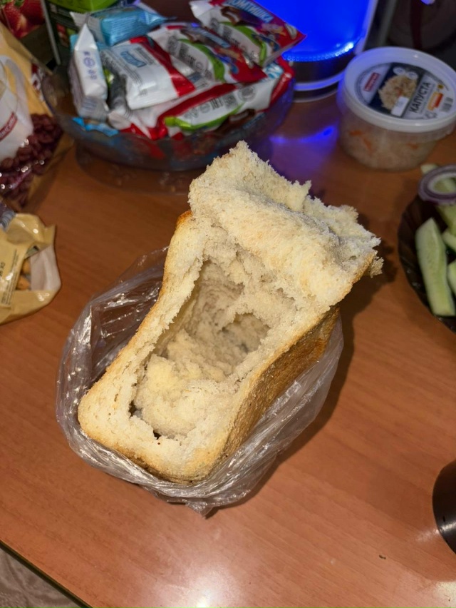 Вот такой «воздушный»хлебушек Алатырского хлебозавод...