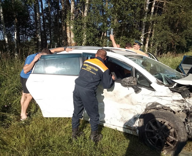 Серьезная авария на Муромской трассе около Соймы в Суд...