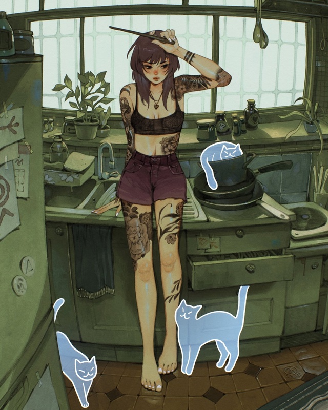 #Art_девушки
Волшебные девчата от SimzArts