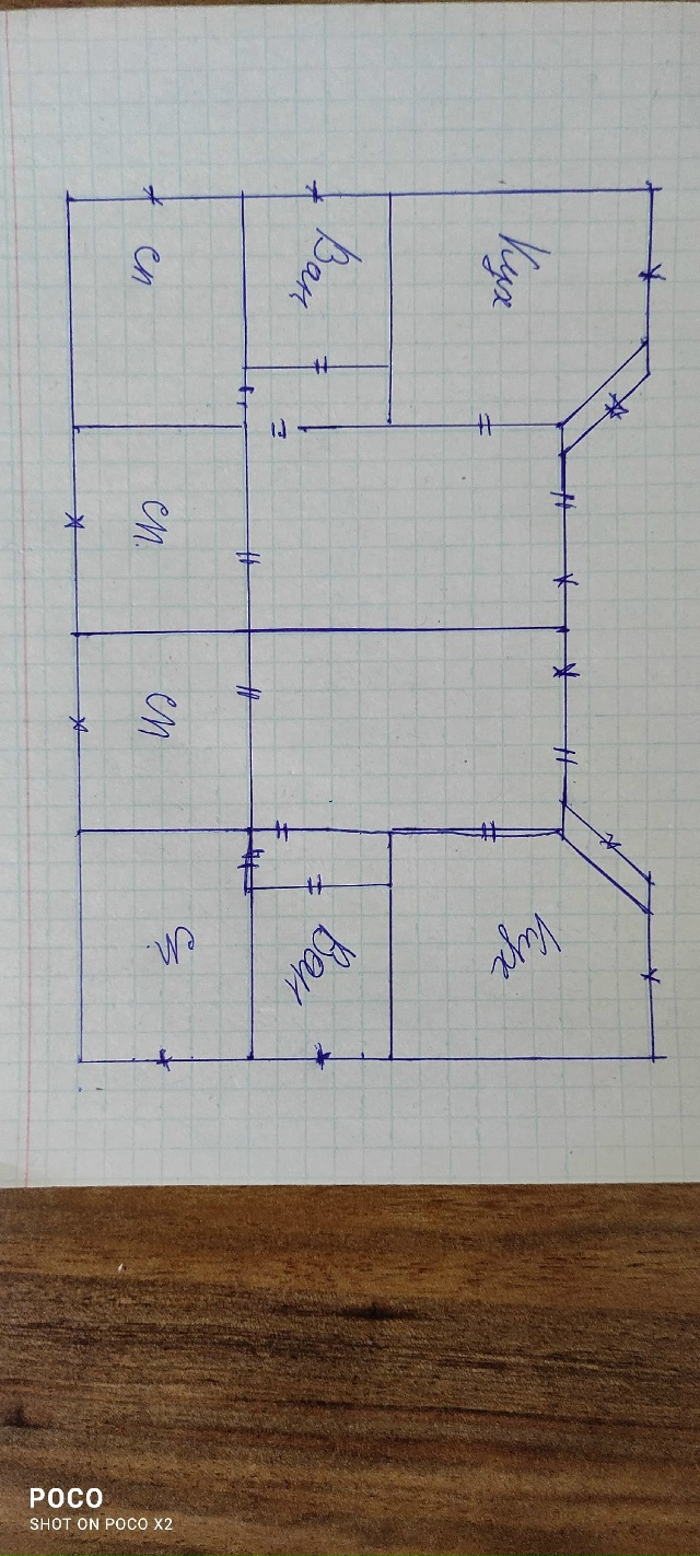 Продам новый Дом двухквартирный, цена за одну 2мл.т89637034...