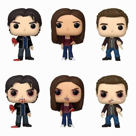 АААА! Funko Pop дропнут официальные фигурки по «Дневникам вампира»! 🤯
В коллекцию войдут 4 игрушки: