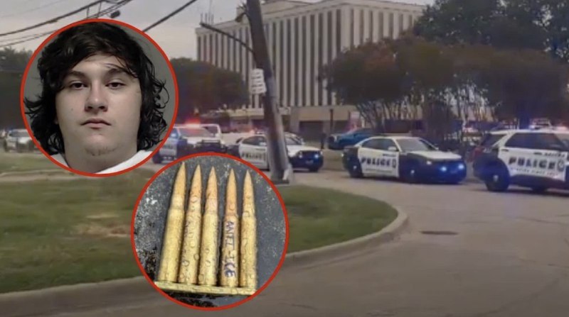 В Далласе поехавший напал на офис Иммиграционной и таможенной службы, что бы поддержать мигрантов. В