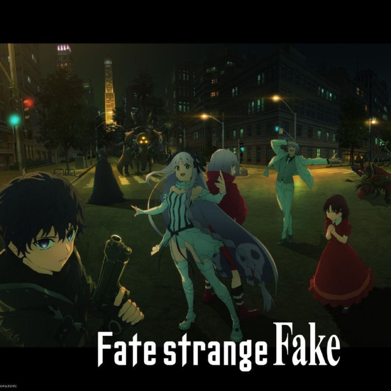 Всего лишь фальшивка
Новый постер к аниме-сериалу "Судьба/Странная подделка" (Fate/Strange Fake).