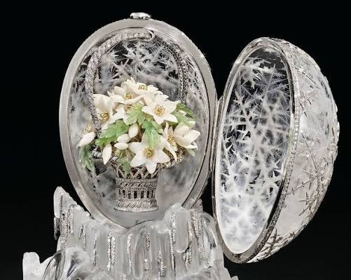 Зимнее яйцо, шедевр 1913 года, заказанный царем Николаем ...