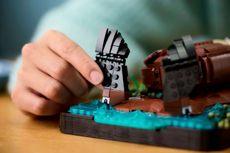 LEGO показала новый набор «Плавающие морские выдры»
У фигурки всё двигается — голова, рот, лапы и л