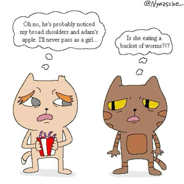 «О нет, она, наверное, заметила мои широкие плечи и кады...