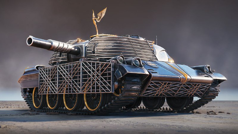 Мечта каждого второго мужчины прямо сейчас - Мир танков дропнул новогодний эксклюзив. Скин релизнут