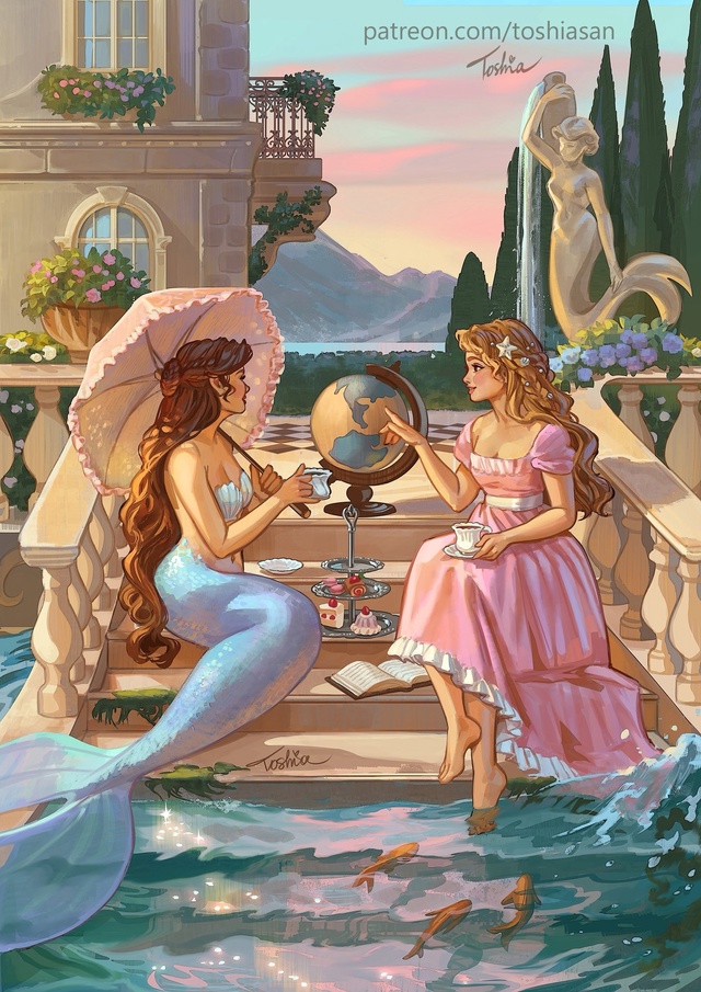 #Art_девушки
Нежнятина от Toshia_San_art
