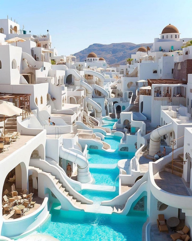 Лето на Санторини, Греция 🇬🇷