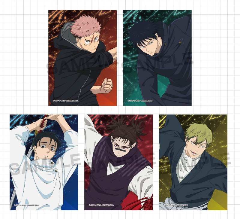 ⚡️Новые постеры 3 сезона аниме «Магическая битва»
Премьера 8 января 2026 года. Студия анимации: MAP