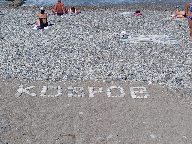 Привет Коврову из солнечной Гагры!