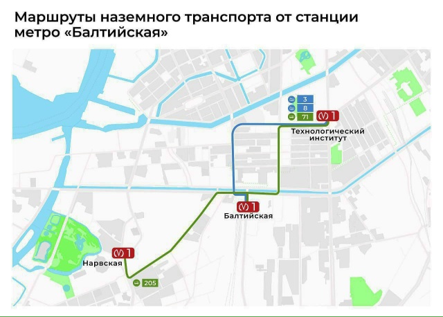 Вход в метро «Балтийская» ограничат до конца февраля и...