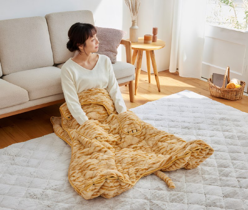 Японцы выкатили целую линейку постельного белья, которое косит под котиков
Компания Nissin делает с