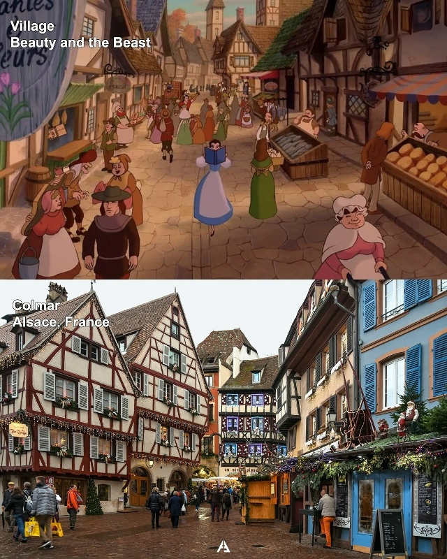 Знаете ли вы, что многие места из вселенной Disney существ...