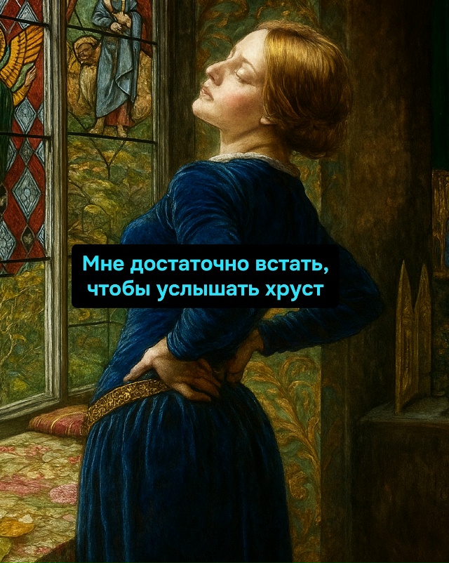 Стоит мне потянуться, и воздух в комнате внезапно стан?...