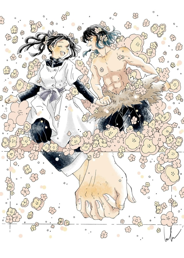 #Kimetsu_no_Yaiba / Клинок, рассекающий демонов
Art: zzz_matane