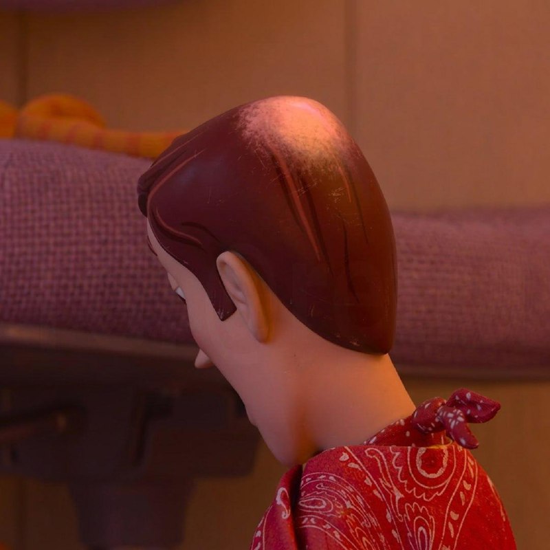 В трейлере новой «Истории игрушек» показали лысину Вуди.
По больному…