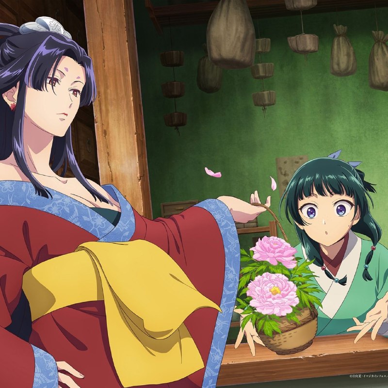 Больше, больше артов!
Команда аниме "Монолог фармацевта" (Kusuriya no Hitorigoto) не дает заскучать