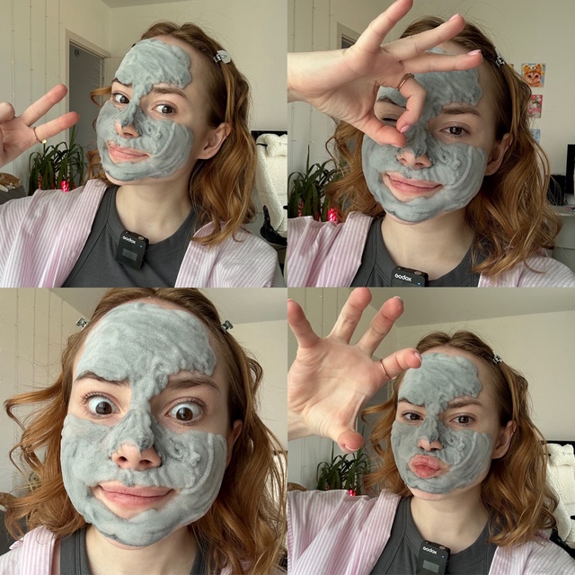 Сделала маску ?