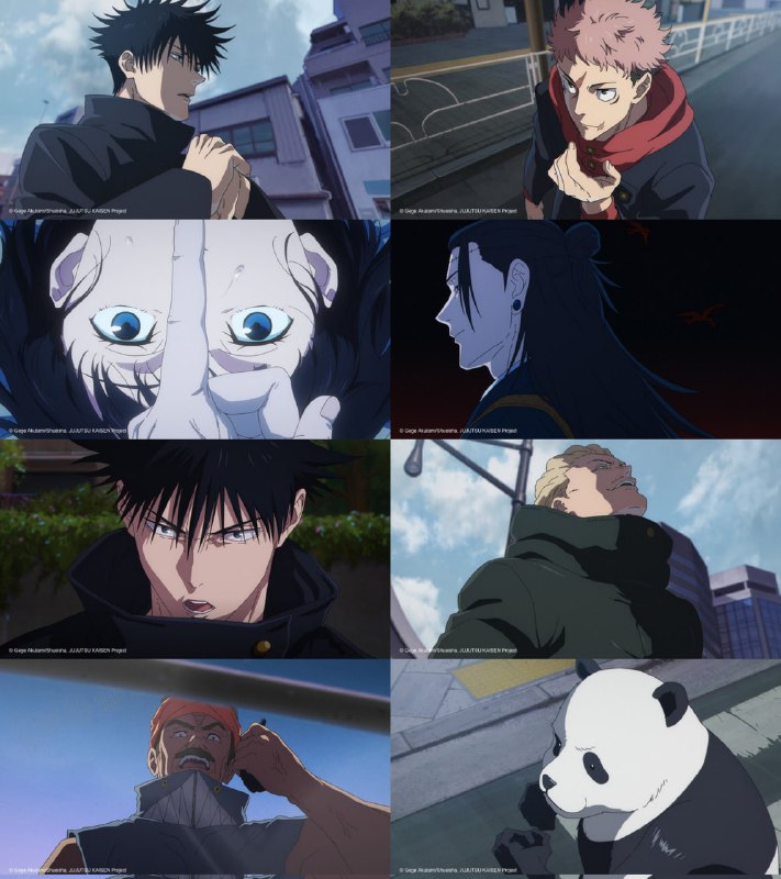 ⚡️Кадры к 7 серии 3 сезона аниме «Магическая битва»
Серия выйдет уже завтра.