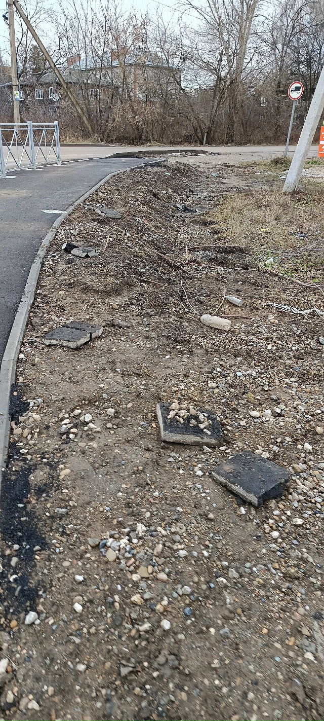 На этот год судя по всему работы по обустройству спуск?...