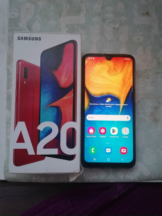 Продам телефон Samsung А 20 в отличном состоянии 3500 т 89228276488