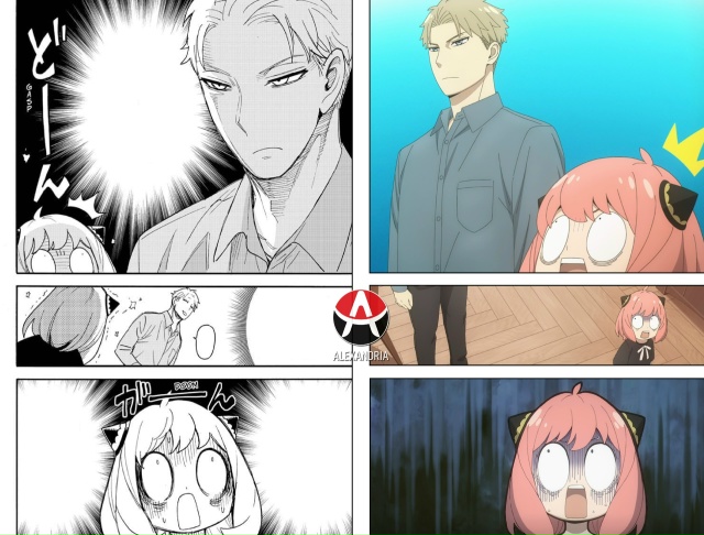 ? Сравниваем [club67838356|«Семью Шпиона»]: манга х 5 серия 3 ?...