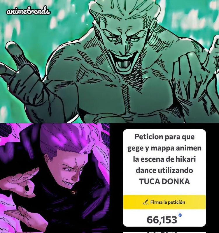 В интернете появилась петиция от фанатов «Магической битвы» с просьбой к Маппе использовать песню Tu