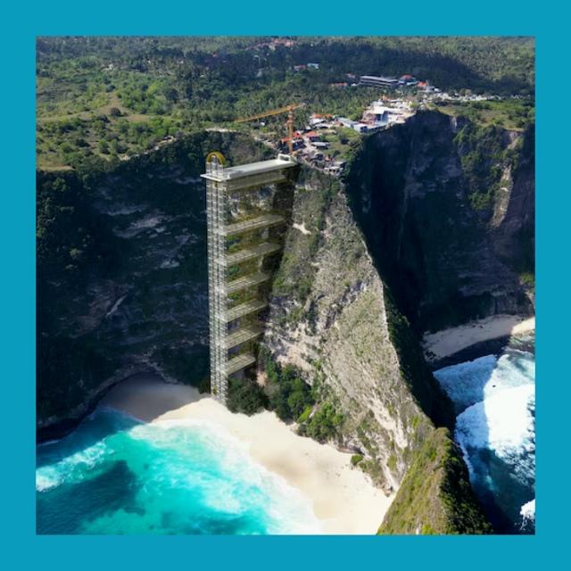 Стеклянный лифт на Бали: прогресс или кощунство над пр?...