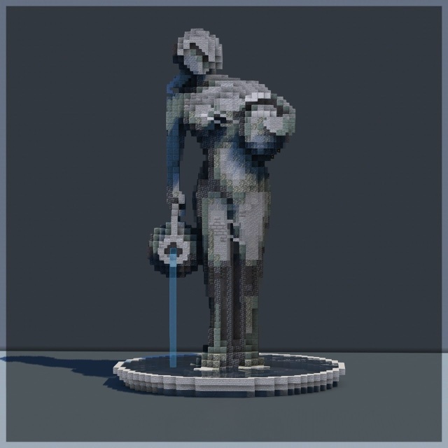 Красивая античная статуя из камня🏛️
Идеальное украш...