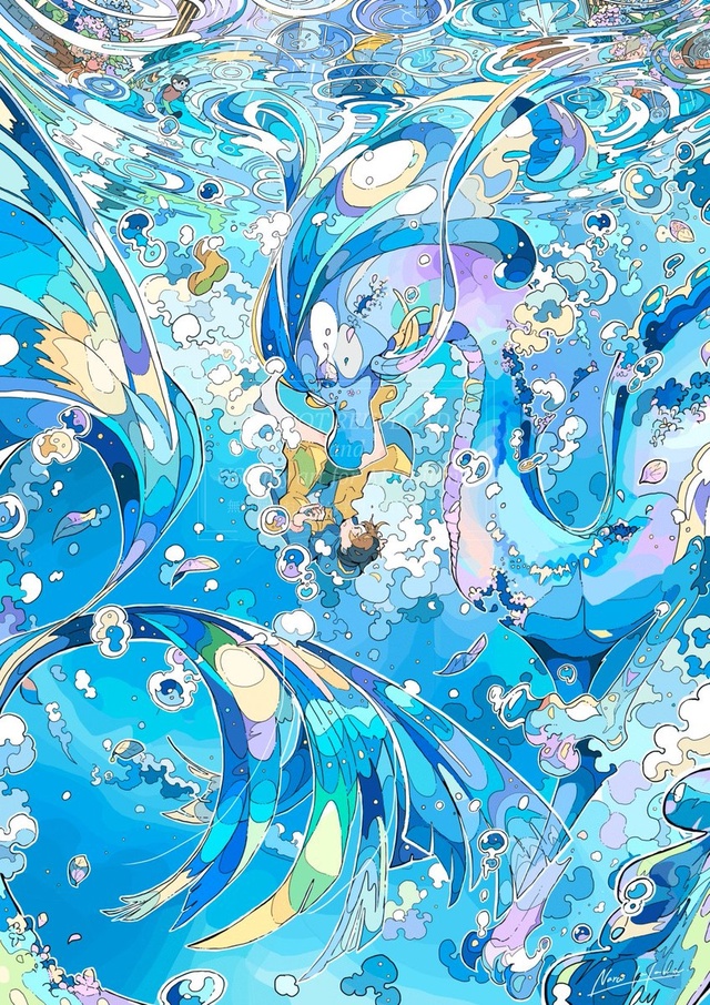 #Art
💙🌊💙 от Nara_lalana