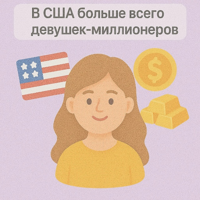 💵 Девушки, которые сделали себя сами
В США живёт боль?...