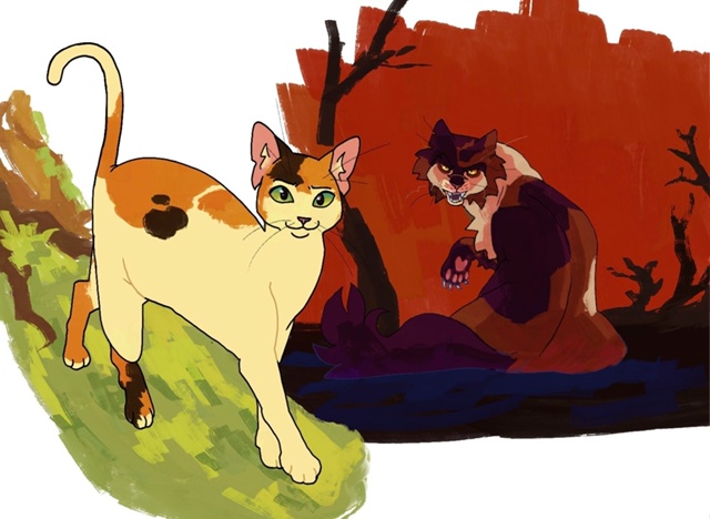Пестроцветик и Кленовница
© cloverplover
#KV_ZZ_ART
