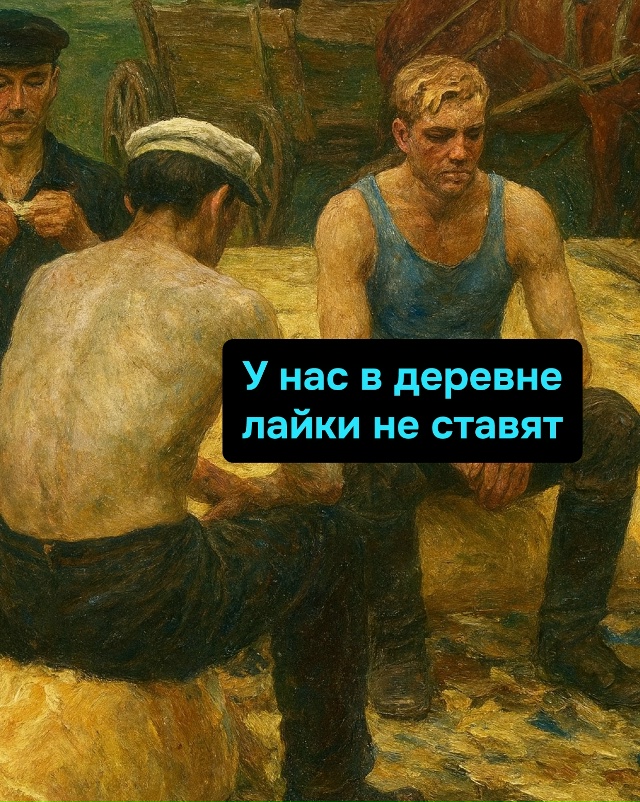 У нас романтика без интернета: навоз подвёз — уже знак ...