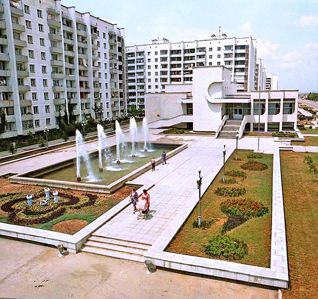 Евпатория 1985 – Открытие Дворца торжественных событий....