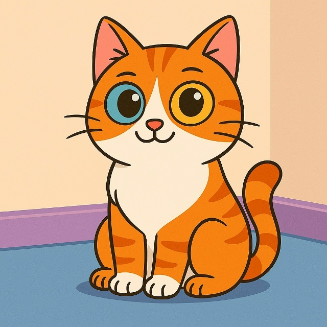 У некоторых кошек существует редкое состояние — гетер...