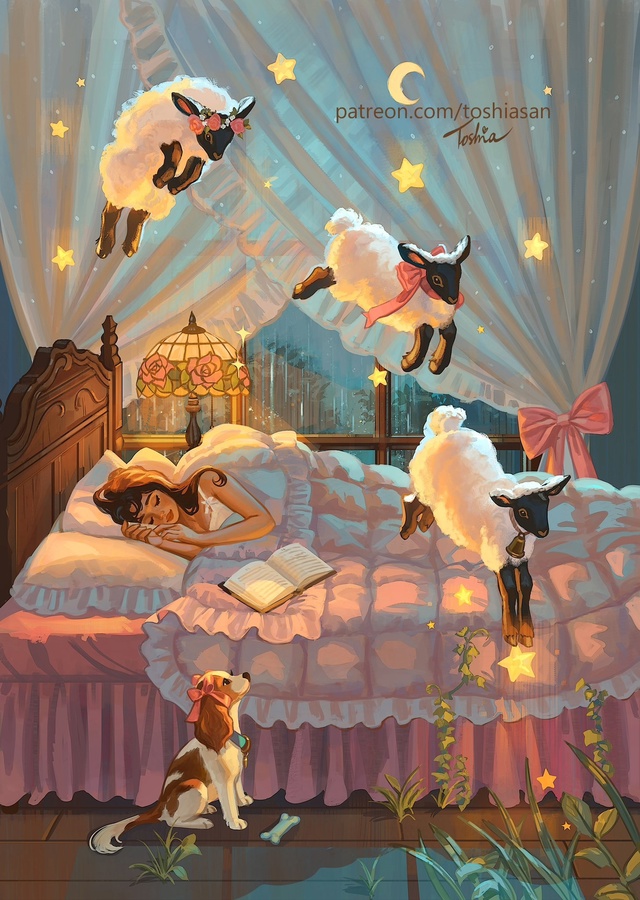 #Art_девушки
Нежнятина от Toshia_San_art