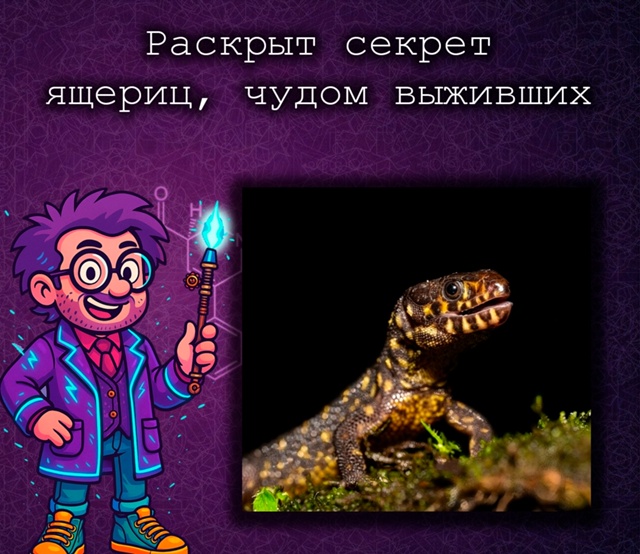 Ночные ящерицы выжили у эпицентра астероидной катастр...