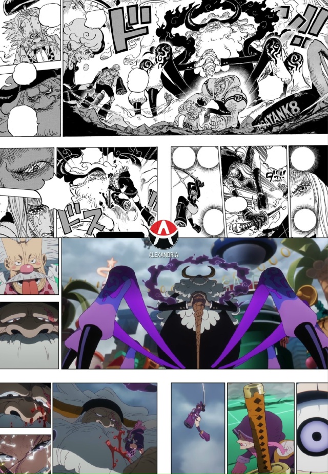 ☠ Сравниваем «Ван-Пис»: манга х 1127 и 1128 серии аниме.
#ср...